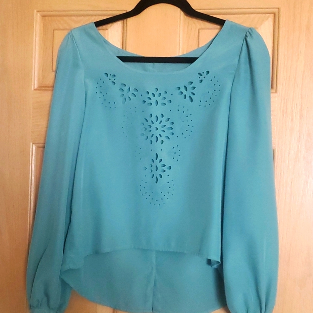 Long sleeve blouse